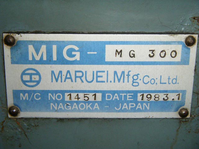 142073 円筒研削盤 丸栄 1983 MG-300の写真2