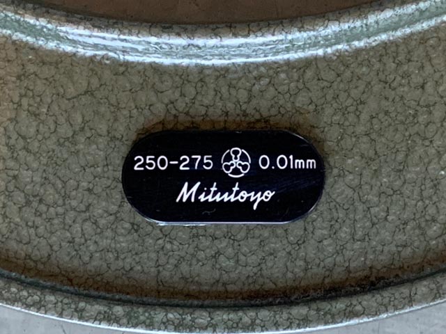 203620 外側マイクロメータ ミツトヨ  OM-275(103-147A)の写真08