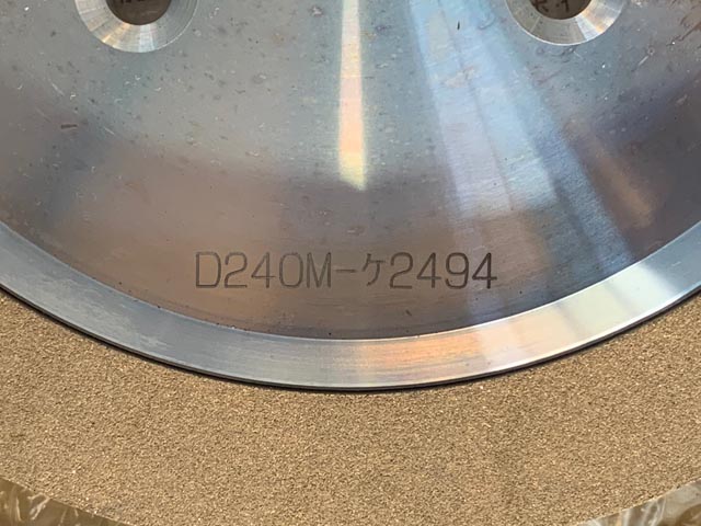 206407 ダイヤモンドホイール 名古屋ダイヤモンド工業  420-D150CP240Mの写真3