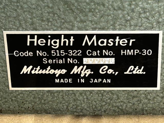 210553 ハイトマスター ミツトヨ  HMP-30(515-322)の写真8