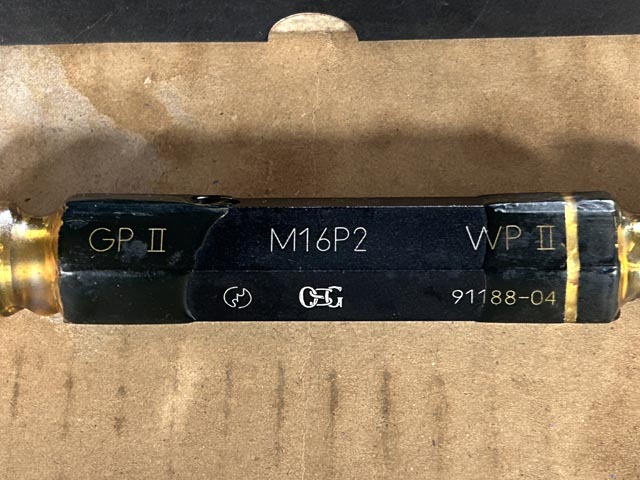 211975 ねじ用限界ゲージ OSG  GPWP M16P2 IIの写真2