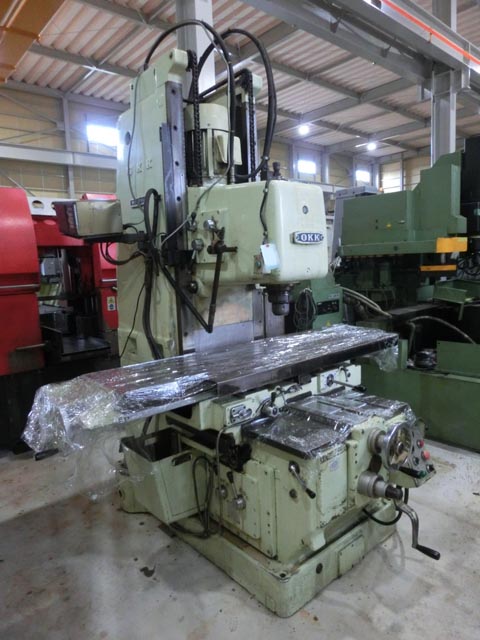 164917 立フライス盤 大阪機工 1987 MH-3VIIの写真1