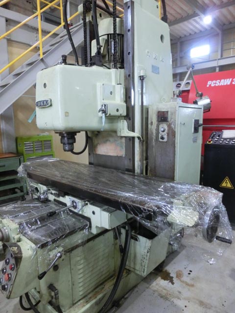 164917 立フライス盤 大阪機工 1987 MH-3VIIの写真2