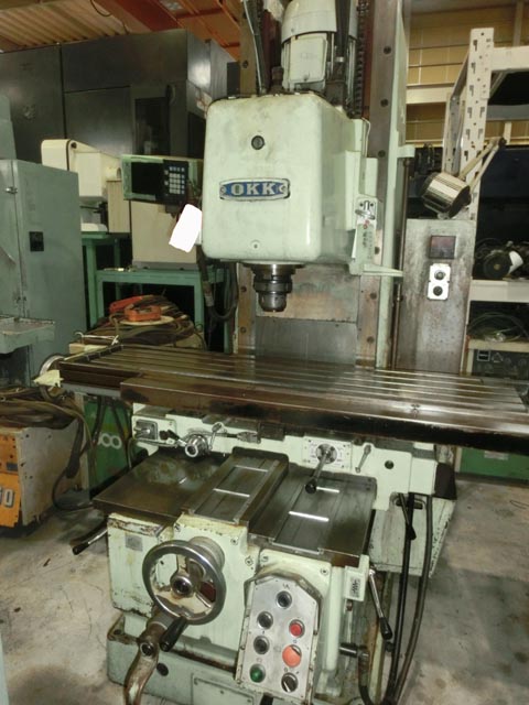 164917 立フライス盤 大阪機工 1987 MH-3VIIの写真3