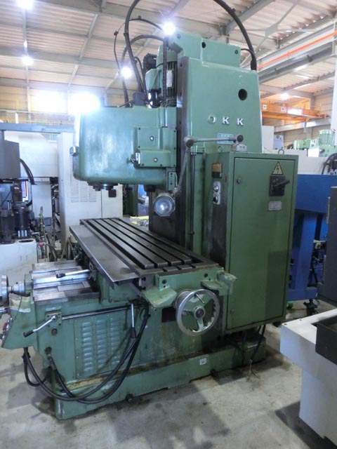 170821 立フライス盤 大阪機工 1989 MH-3VIIの写真2