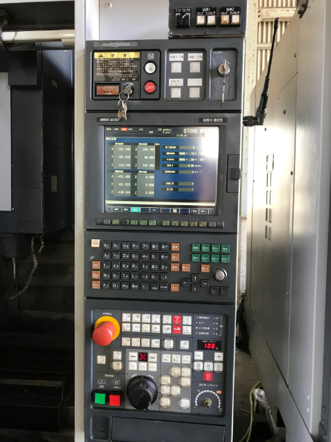 192714 立型マシニングセンタ 森精機 2006 アキュミル4000の写真3