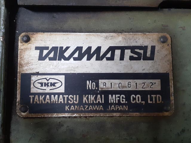 193737 面取旋盤 高松機械  T-850Kの写真4