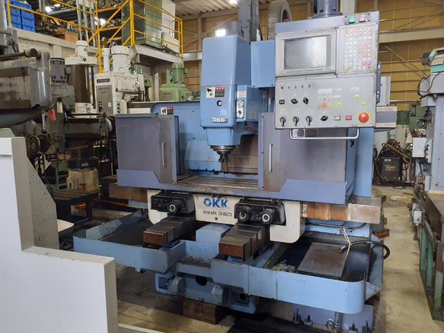 194900 NC立フライス盤 大阪機工 1998 MHA-360の写真1