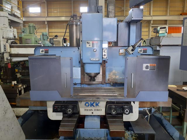 194900 NC立フライス盤 大阪機工 1998 MHA-360の写真2