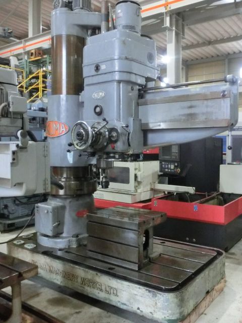 195120 ラジアルボール盤 オークマ 1969 DRA-J1250の写真1