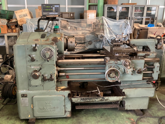 206181 旋盤 ワシノ  LE-19Jの写真1