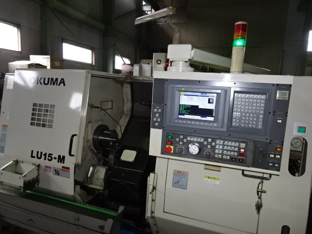 207599 NC旋盤 オークマ 2001 LU15M 2SCx600の写真03