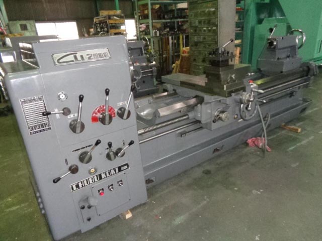 208074 旋盤 中部工機 1981 CLL750x2000の写真2