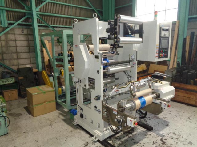 208745 1軸センタードライブスリッター 萩原工業 2008 HSF-908-500の写真1