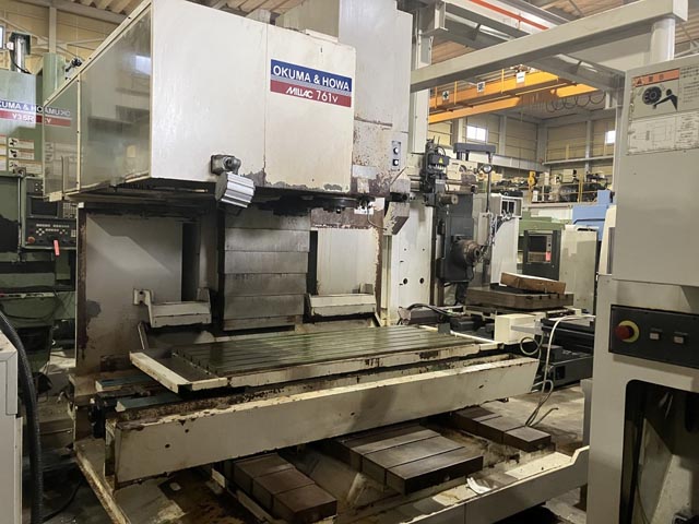 209747 立型マシニングセンタ オークマ 2006 MILLAC-761Vの写真1