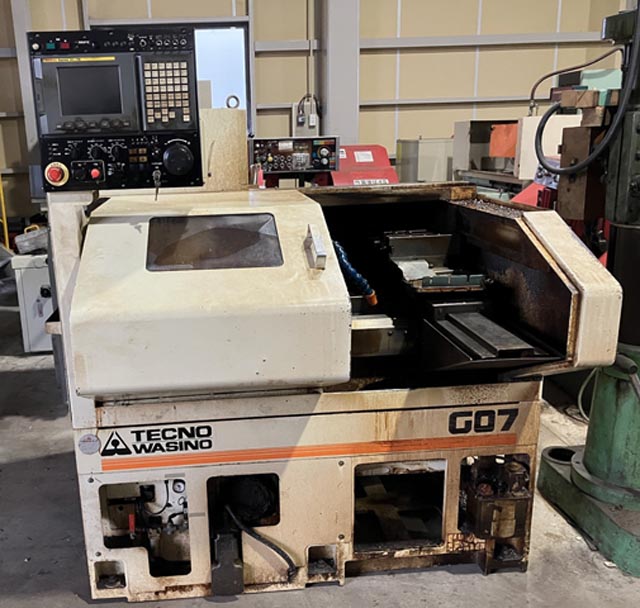 209775 櫛刃型NC旋盤 テクノワシノ 2005 G07-Fの写真1