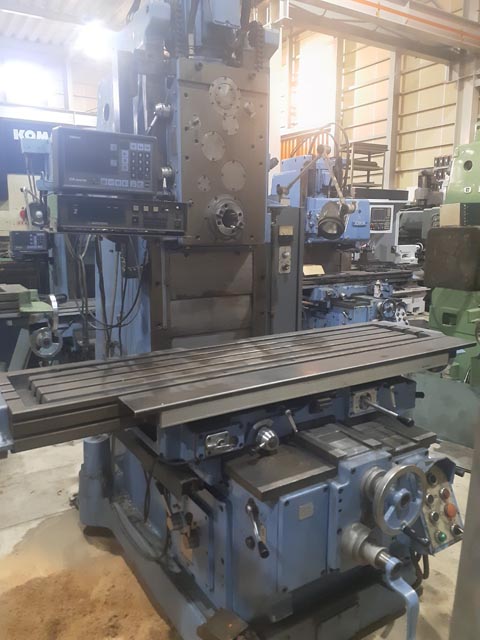 209832 横フライス盤 大阪機工 1991 MH-3PIIの写真1