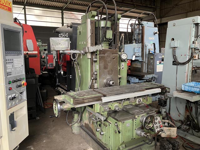 209833 横フライス盤 大阪機工 1985 MH-3PIIの写真1