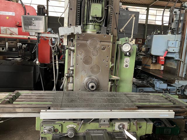 209833 横フライス盤 大阪機工 1985 MH-3PIIの写真2