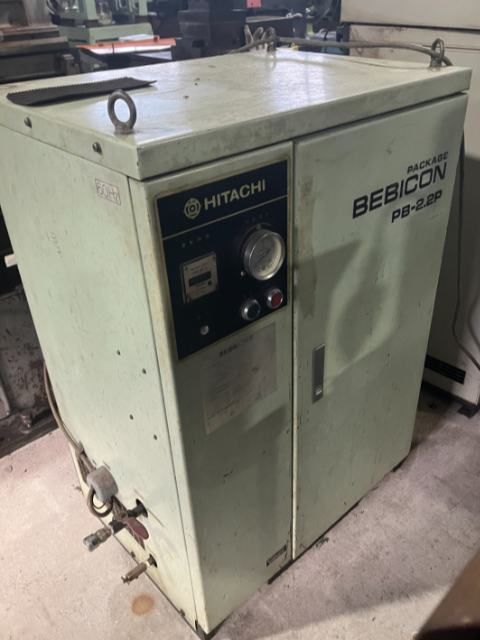 209957 パッケージコンプレッサー 日立産機  PB-2.2Pの写真1