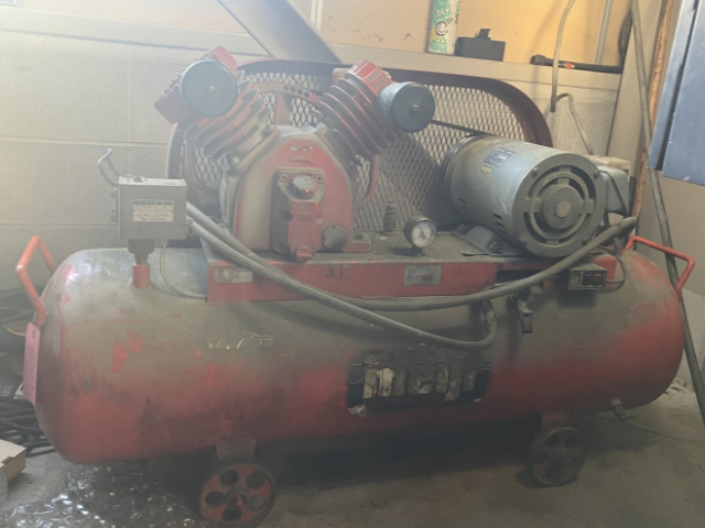 209960 レシプロコンプレッサー 明治機械 1985 GH-3の写真1