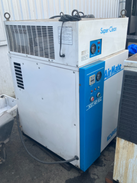 211541 スクリューコンプレッサー コベルコ  KST4P-6Cの写真1