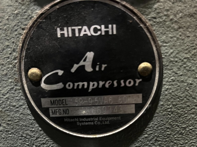 213567 レシプロコンプレッサー 日立産機  1.5P-9.5VA6の写真2
