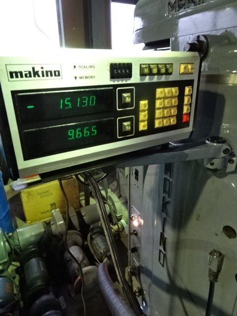 214950 ジグ中ぐりフライス盤 牧野フライス 1981 KSJP-55の写真6