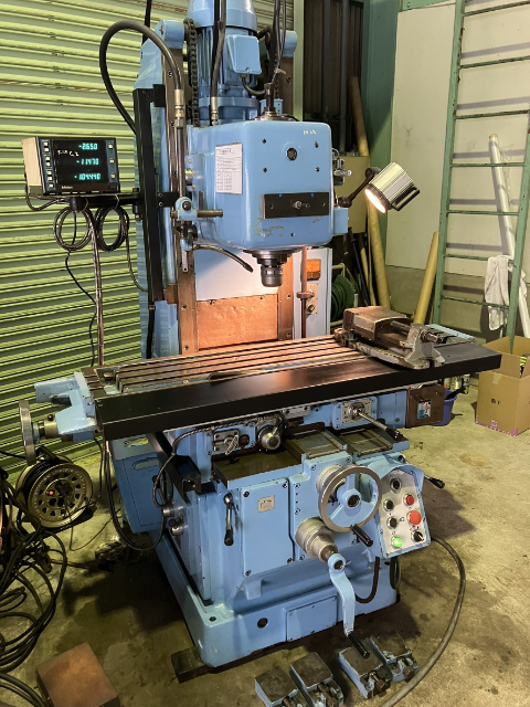 217919 立フライス盤 大阪機工 1992 MH-2Vの写真2