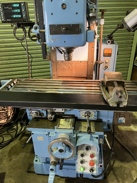 217919 立フライス盤 大阪機工 1992 MH-2Vの写真3