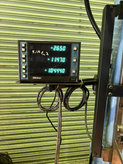 217919 立フライス盤 大阪機工 1992 MH-2Vの写真4