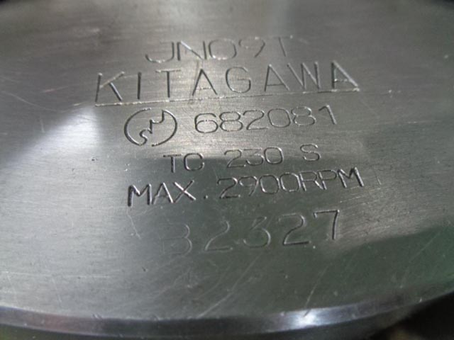 218095 三ツ爪スクロールチャック 北川鉄工所  JN09Tの写真2