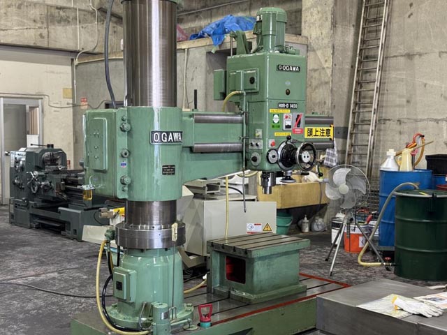218266 ラジアルボール盤 小川鉄工 1991 HOR-D1400の写真1