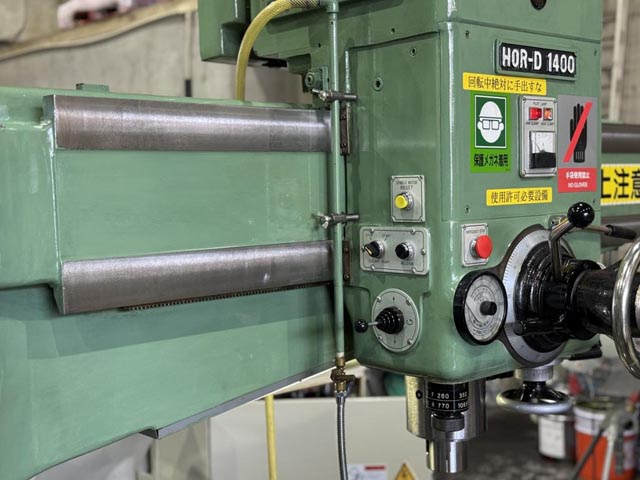 218266 ラジアルボール盤 小川鉄工 1991 HOR-D1400の写真4