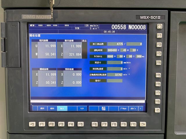 218717 NC旋盤 森精機 2003 SL-303B/700の写真10