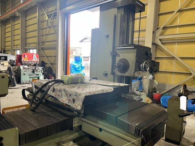 218842 横中ぐり盤 倉敷機械 1986 KBT-1103の写真02