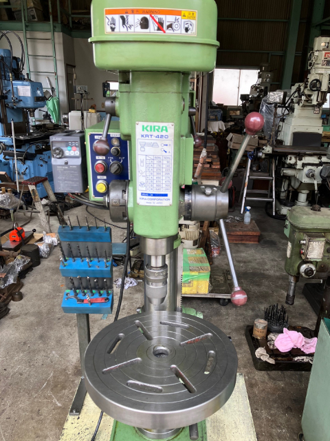 218993 タップ兼用卓上ボール盤 キラ 2007 KRT-420の写真3