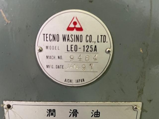 219038 旋盤 テクノワシノ 1997 LEO-125Aの写真7